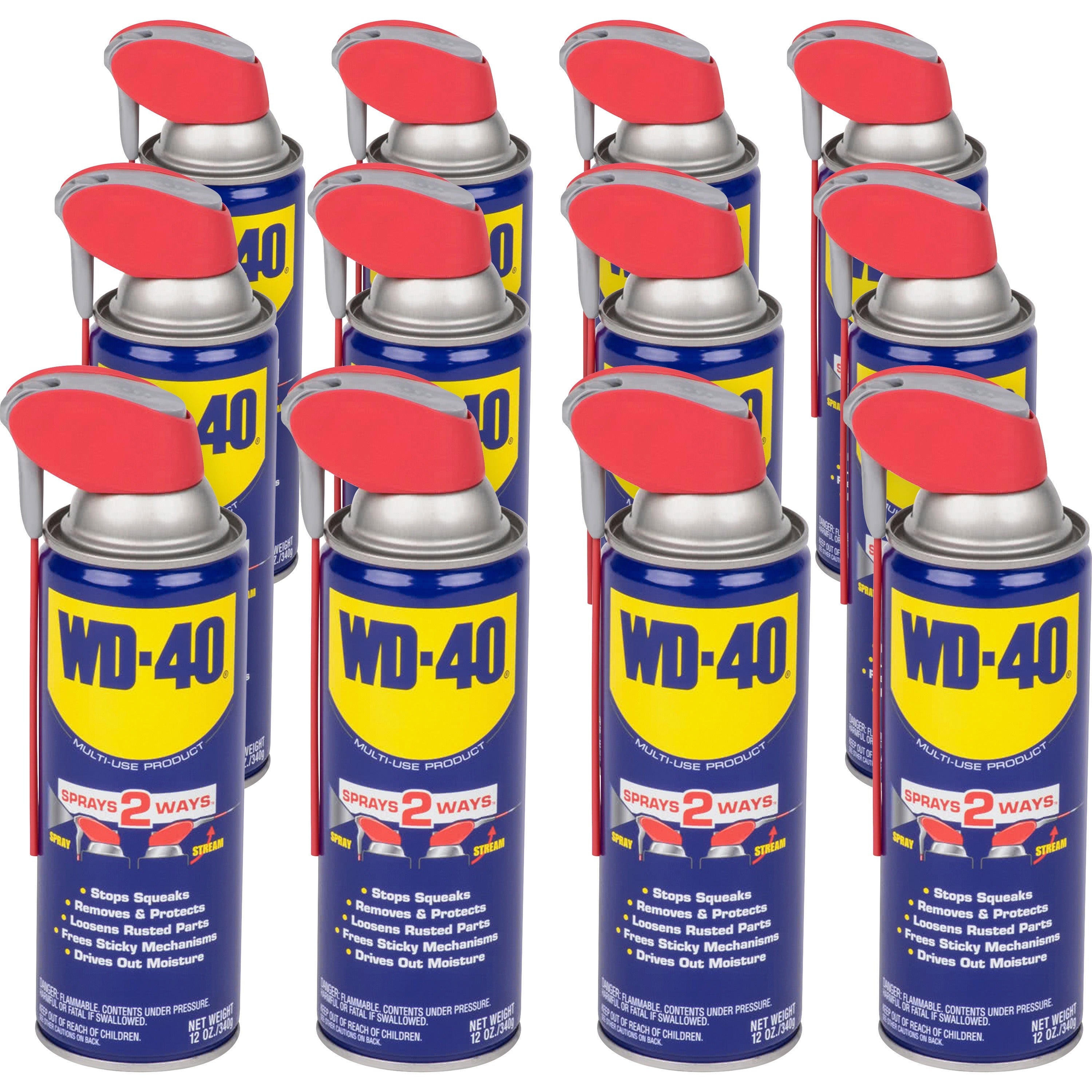 wd-40-multi-use-product-lubricant-12-fl-oz-corrosion-resistant-rust-resistant-12-carton_wdf490057ct - 1