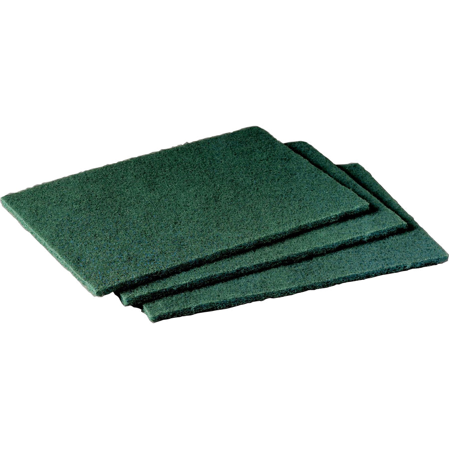 scotch-brite-general-purpose-scouring-pads-6-width-x-9-length-60-carton-synthetic-fiber-green_mmm96ccct - 2