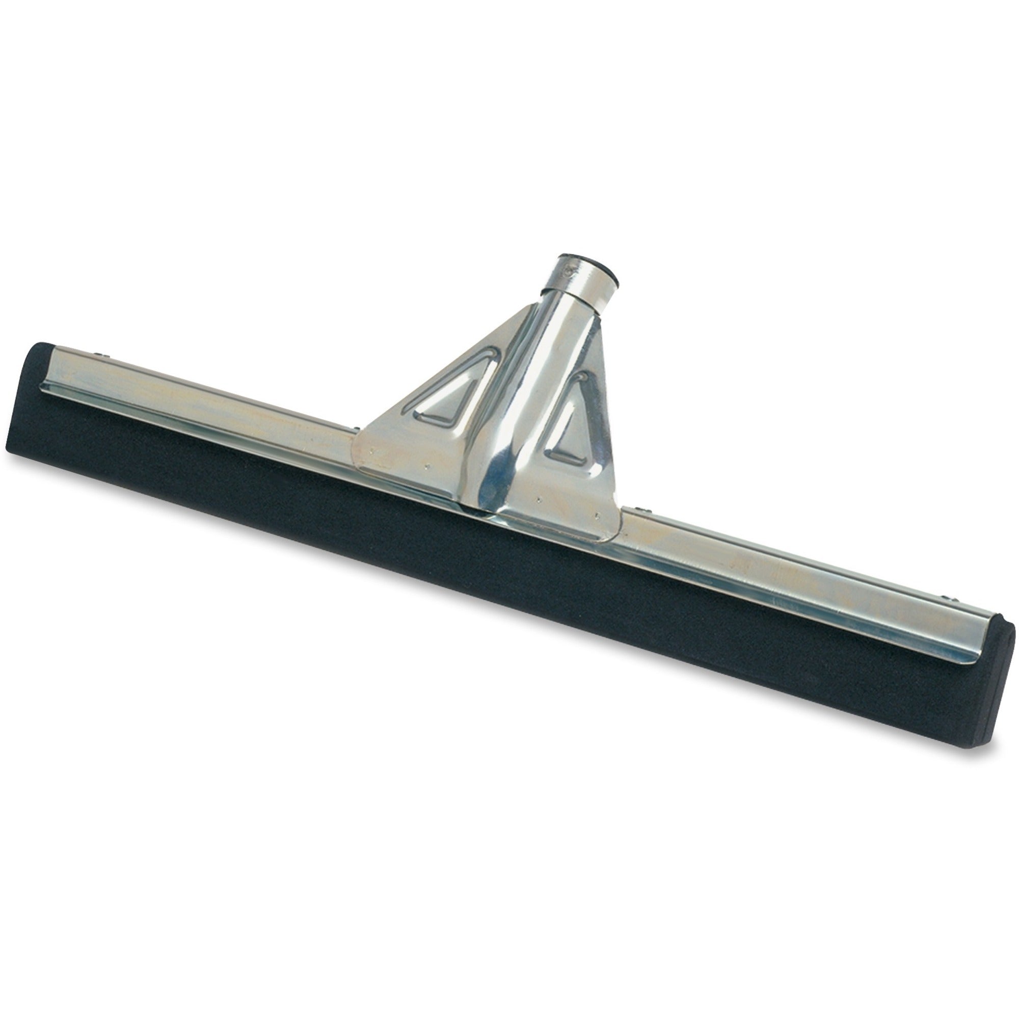 Unger WaterWand Heavy Duty 30" Squeegee - 30" Foam Rubber Blade - Heavy Duty, Reinforced Handle - Black, Aluminum - 10 / Carton