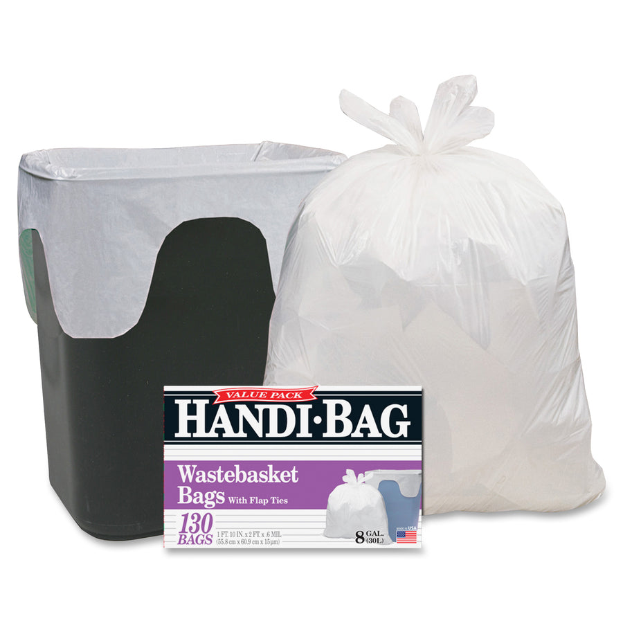 berry-handi-bag-wastebasket-bags-small-size-8-gal-capacity-2150-width-x-24-length-060-mil-15-micron-thickness-white-hexene-resin-6-carton-130-per-box-home-office_wbihab6fw130ct - 3