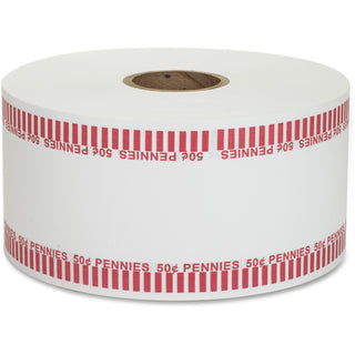 Automatic Coin Rolls, Pennies, $.50, 1900 Wrappers/Roll