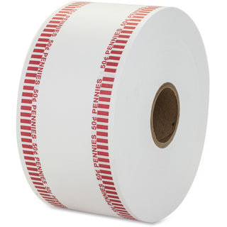 Automatic Coin Rolls, Pennies, $.50, 1900 Wrappers/Roll