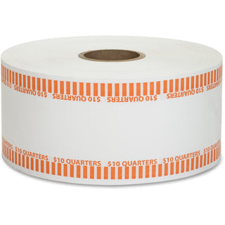 Automatic Coin Rolls, Quarters, $10, 1900 Wrappers/Roll