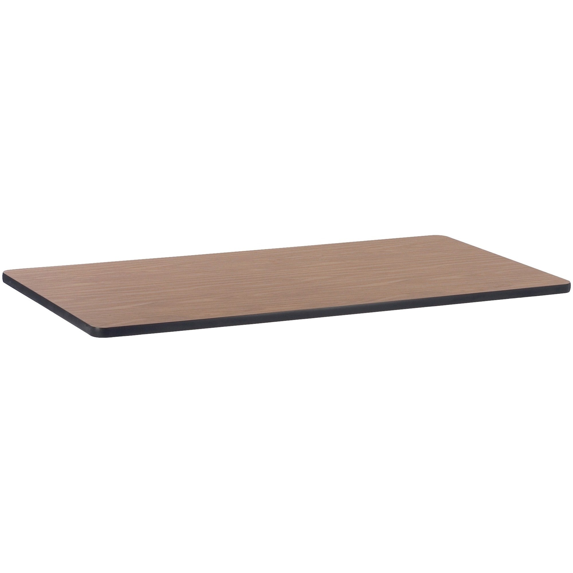 Lorell Classroom Activity Tabletop - For - Table TopHigh Pressure Laminate (HPL) Rectangle, Medium Oak Top x 30" Table Top Width x 60" Table Top Depth x 1.13" Table Top Thickness - Assembly Required - 1 Each