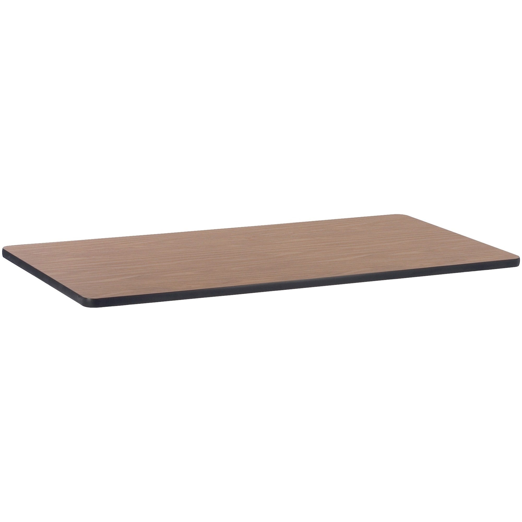 lorell-classroom-activity-tabletop-for-table-tophigh-pressure-laminate-hpl-rectangle-medium-oak-top-x-30-table-top-width-x-60-table-top-depth-x-113-table-top-thickness-assembly-required-1-each_llr99895 - 1