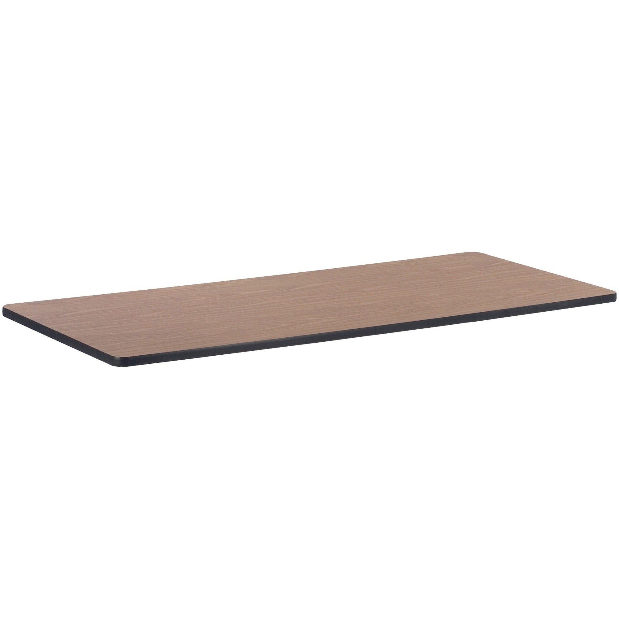 lorell-classroom-activity-tabletop-for-table-tophigh-pressure-laminate-hpl-rectangle-medium-oak-top-x-30-table-top-width-x-72-table-top-depth-x-113-table-top-thickness-assembly-required-1-each_llr99896 - 1