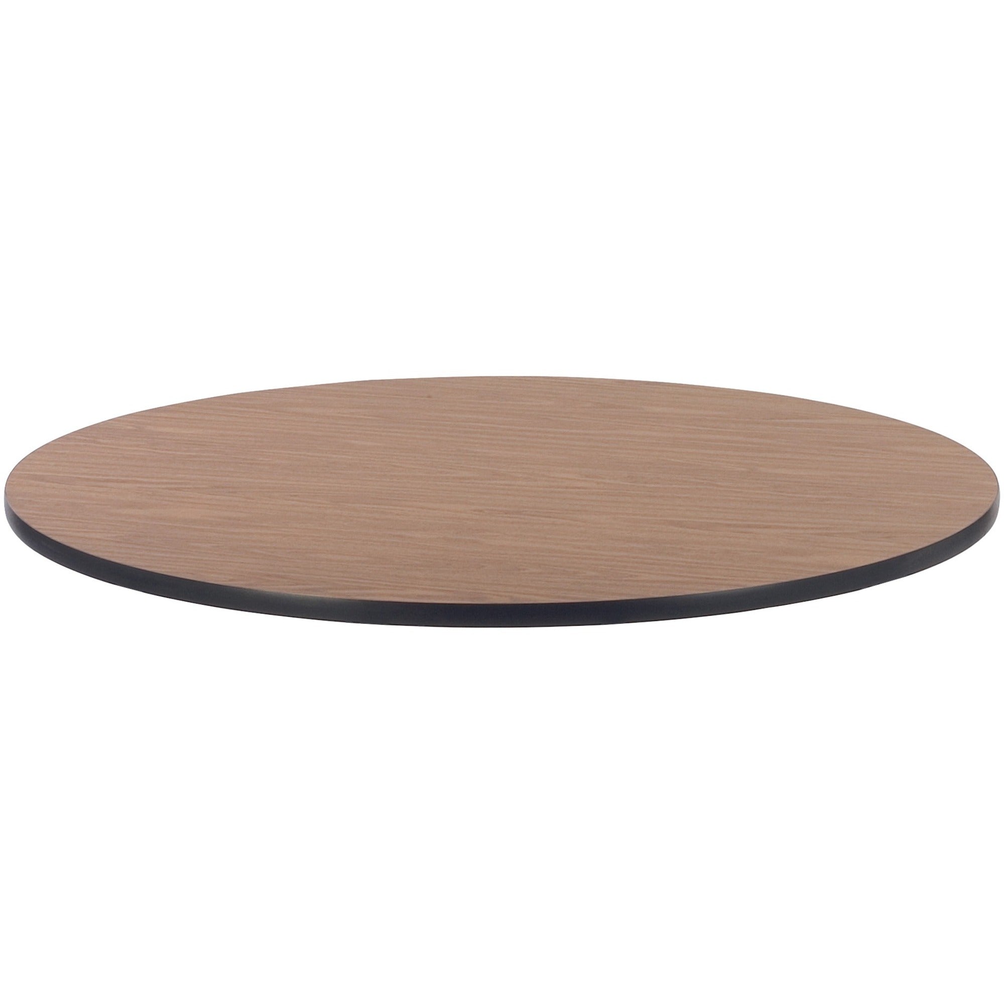 lorell-classroom-activity-tabletop-for-table-tophigh-pressure-laminate-hpl-round-medium-oak-top-x-113-table-top-thickness-x-48-table-top-diameter-assembly-required-1-each_llr99897 - 1