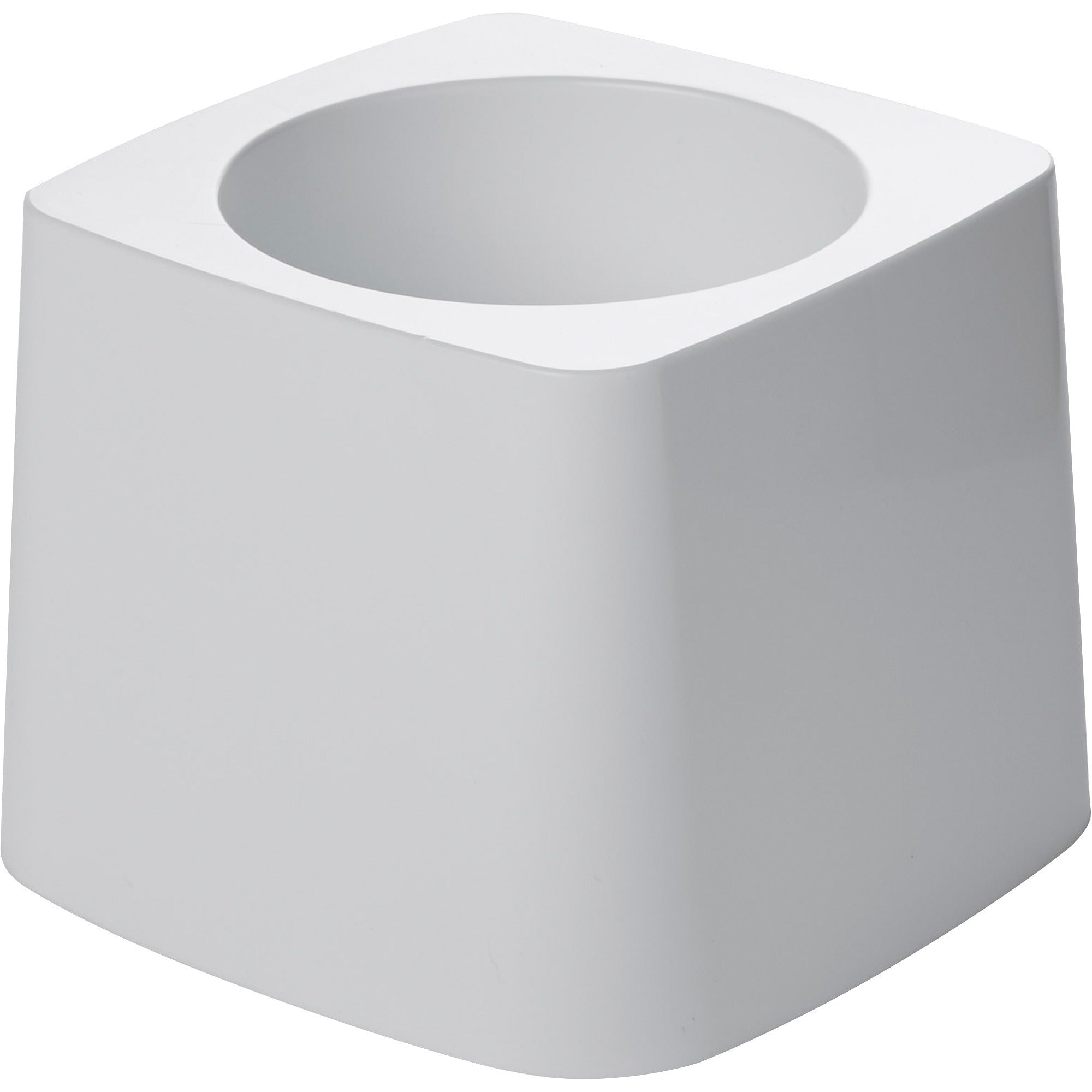 rubbermaid-commercial-toilet-bowl-brush-holder-vertical-plastic-24-carton-white_rcp631100ct - 1