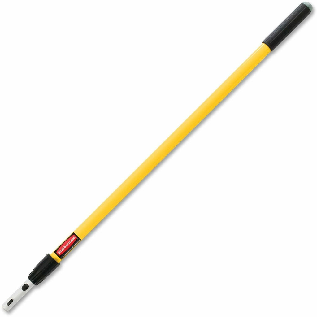 rubbermaid-commercial-hygen-quick-connect-handle-72-length-yellow-aluminum-6-carton_rcpq75500yl00ct - 1