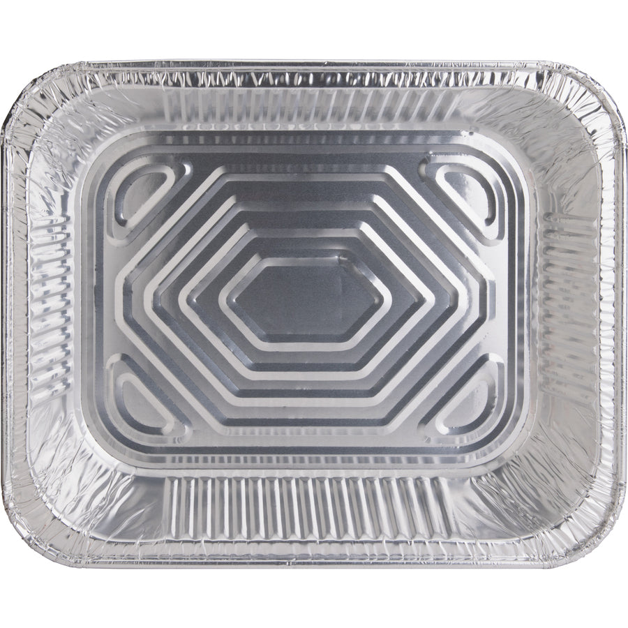 genuine-joe-half-size-disposable-aluminum-pan-cooking-serving-disposable-silver-aluminum-body-100-carton_gjo10702 - 8