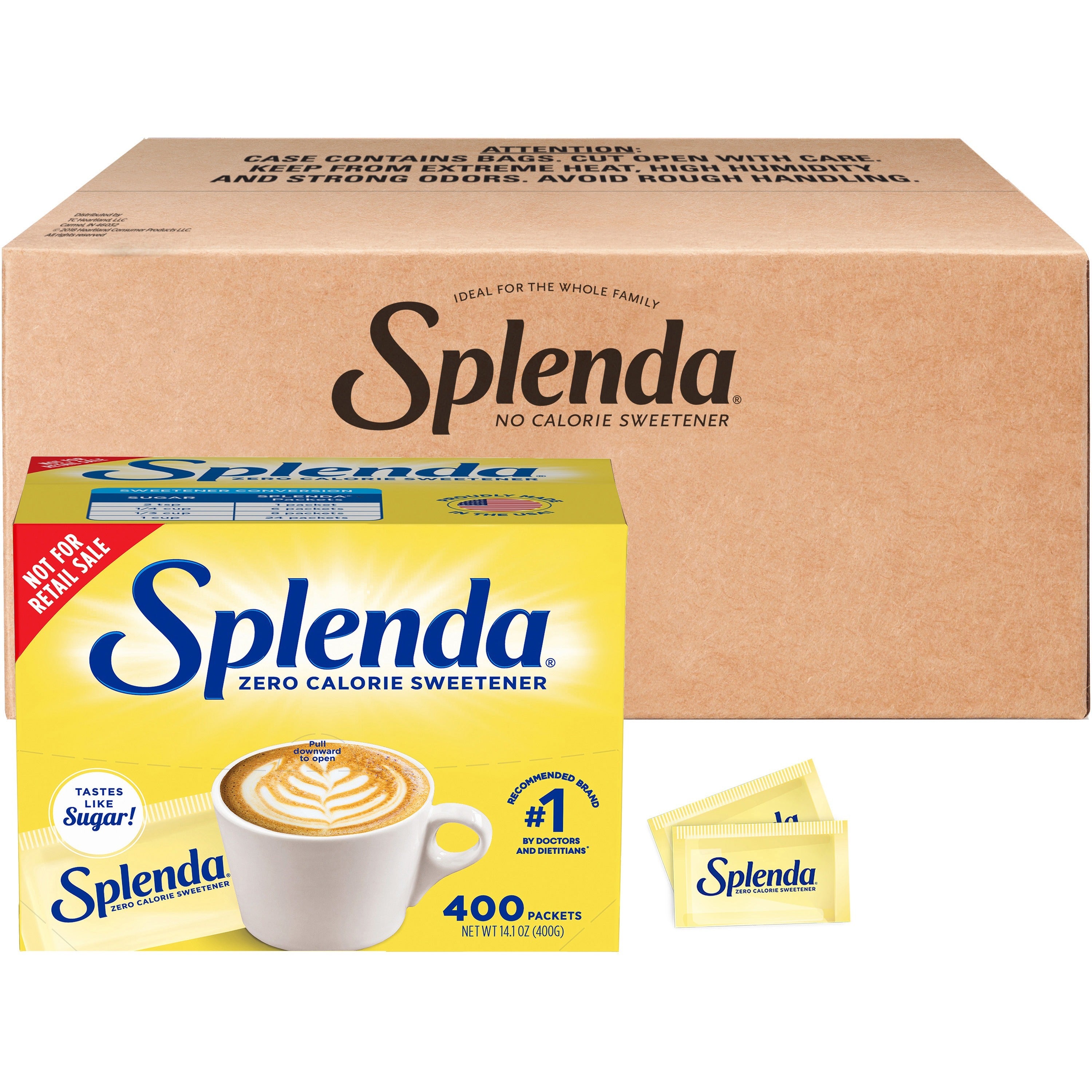 splenda-single-serve-sweetener-packets-0035-oz-1-g-artificial-sweetener-6-carton-400-per-box_snh200414ct - 1