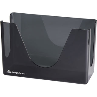 Georgia-Pacific Countertop C-Fold/M-Fold Paper Towel Dispenser - C Fold, Multifold Dispenser - 7" Height x 11" Width x 4.4" Depth - Plastic - Smoke - Durable, Washable - 6 / Carton