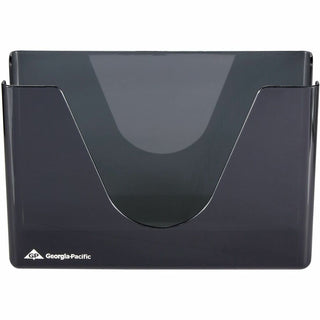 Georgia-Pacific Countertop C-Fold/M-Fold Paper Towel Dispenser - C Fold, Multifold Dispenser - 7" Height x 11" Width x 4.4" Depth - Plastic - Smoke - Durable, Washable - 6 / Carton