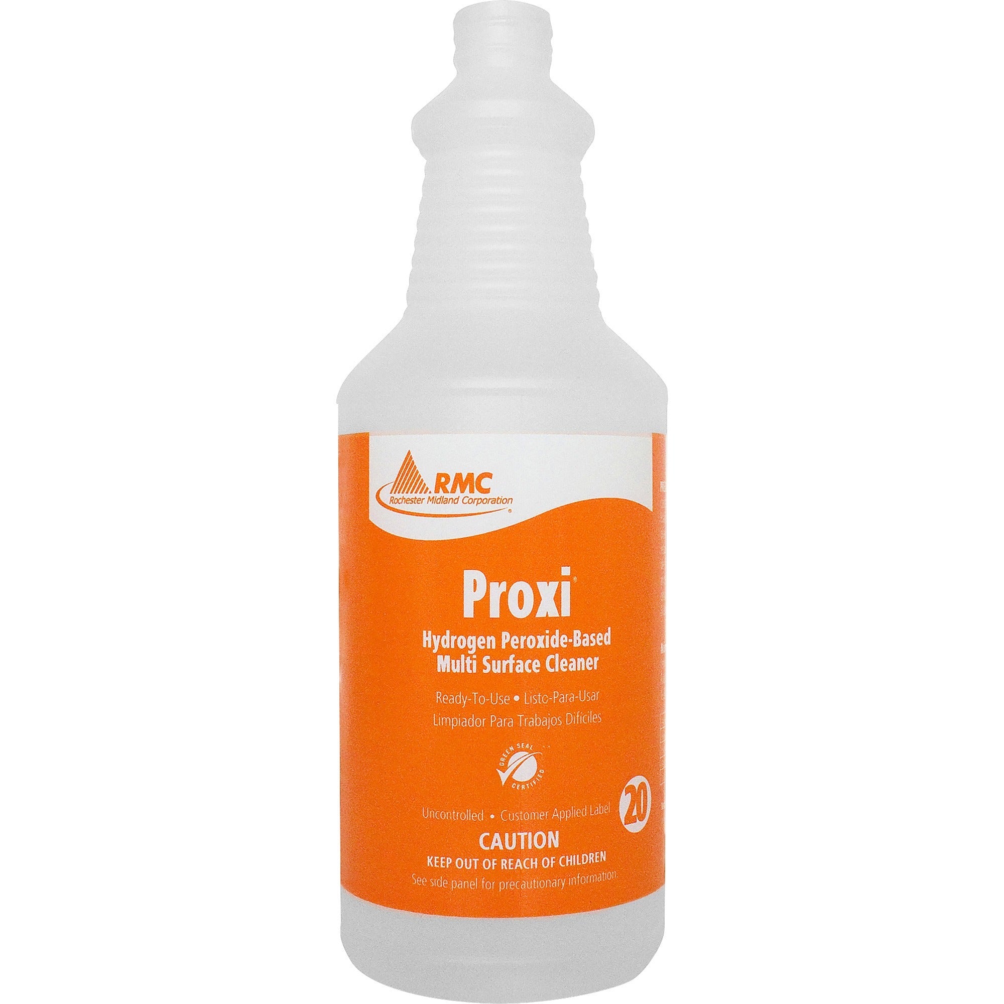 rmc-proxi-cleaner-dispenser-bottles-48-carton-frosted-clear-plastic_rcm35619873ct - 2