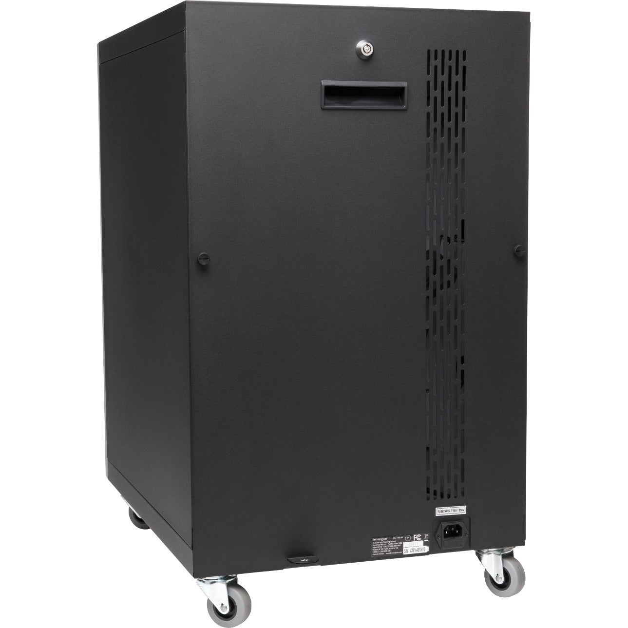 kensington-ac12-security-charging-cabinet-universal-device-4-casters-x-165-width-x-232-depth-x-281-height-black-for-12-devices-1-each_kmw64415 - 3