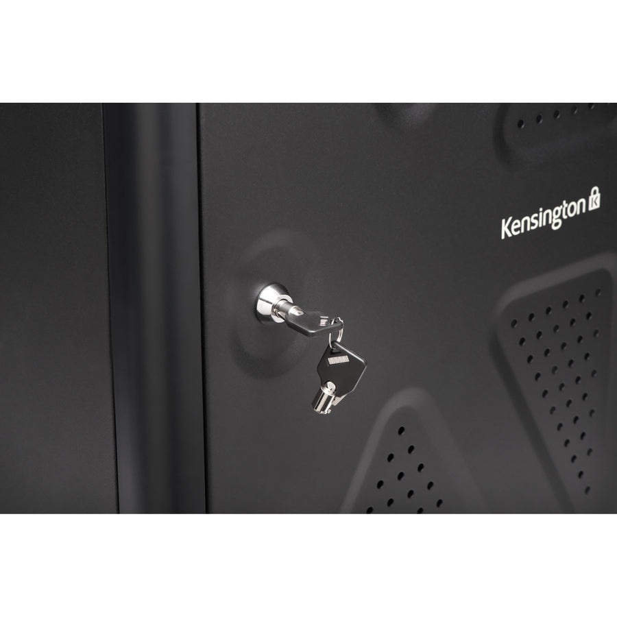kensington-ac12-security-charging-cabinet-universal-device-4-casters-x-165-width-x-232-depth-x-281-height-black-for-12-devices-1-each_kmw64415 - 4