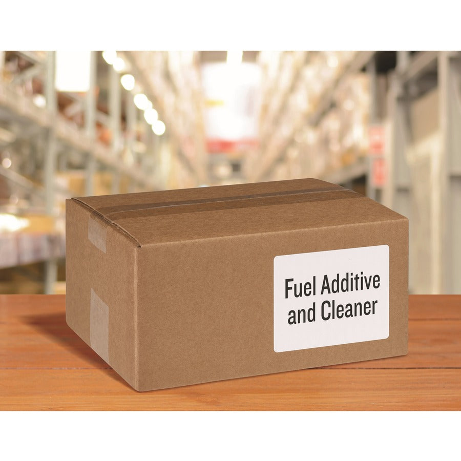 Avery Shipping Label - 4" Width x 3" Length - Permanent Adhesive - Rectangle - Direct Thermal - White - Paper - 1000 / Sheet - 2 Total Sheets - 2000 Total Label(s) - 1