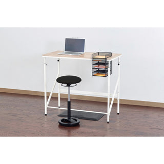 safco-laminate-tabletop-standing-height-desk-for-table-topmelamine-laminate-rectangle-beech-top-powder-coated-cream-base-adjustable-height-38-to-50-adjustment-x-48-table-top-width-x-24-table-top-depth-50-height-assembly-required_saf1957bh - 3