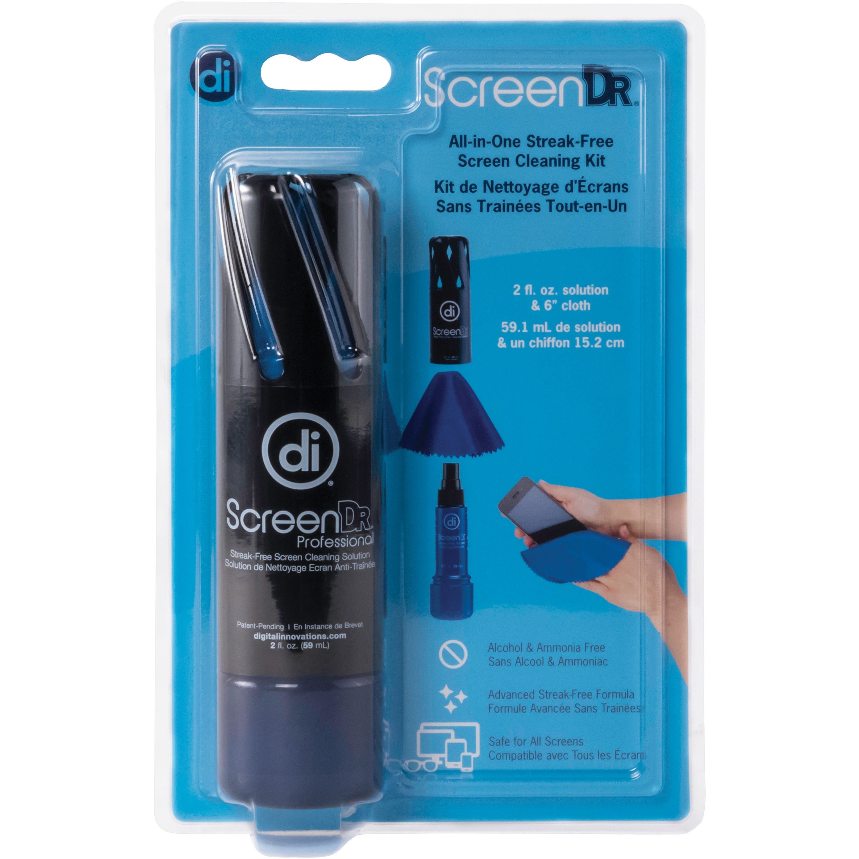 screendr-2oz-screen-cleaning-kit-for-mp3-player-smartphone-tablet-display-screen-electronic-equipment-2-fl-oz-abrasion-free-streak-free-microfiber-1-each_asp4111100 - 1