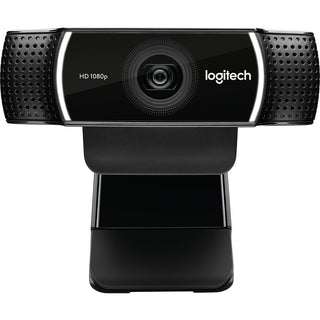 Logitech C922 Webcam - 2 Megapixel - 60 fps - USB 2.0 - 1920 x 1080 Video - Auto-focus - 78deg Angle - 1.2x Digital Zoom - Microphone - Computer, Notebook, Monitor