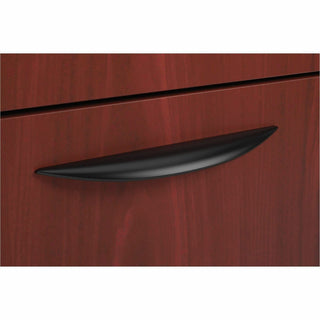 HON Classic Pull, Set of 2 - 0.9" Width x 0.5" Depth x 6.8" Height - Metal - Black