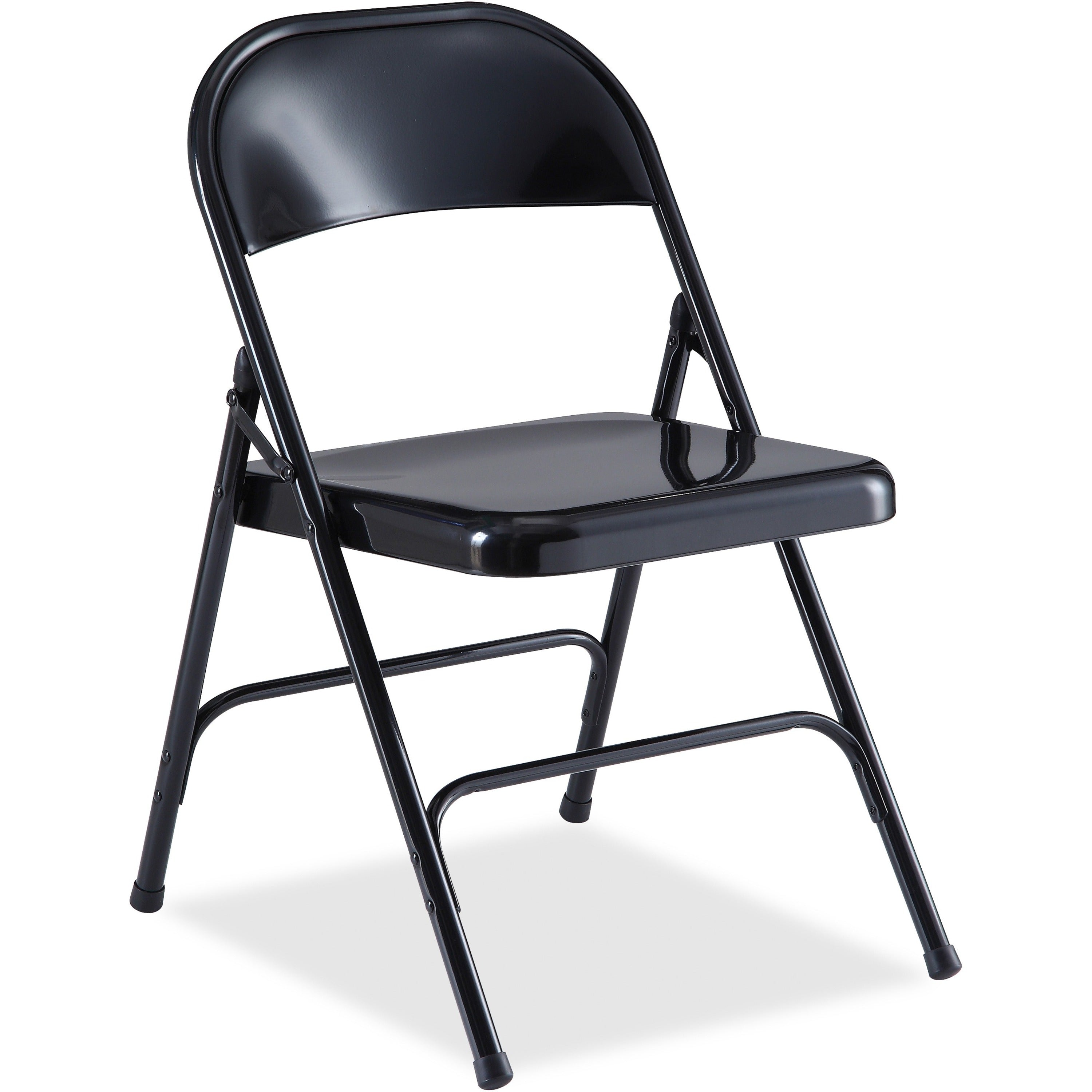 lorell-folding-chairs-powder-coated-steel-frame-black-4-carton_llr62527 - 1