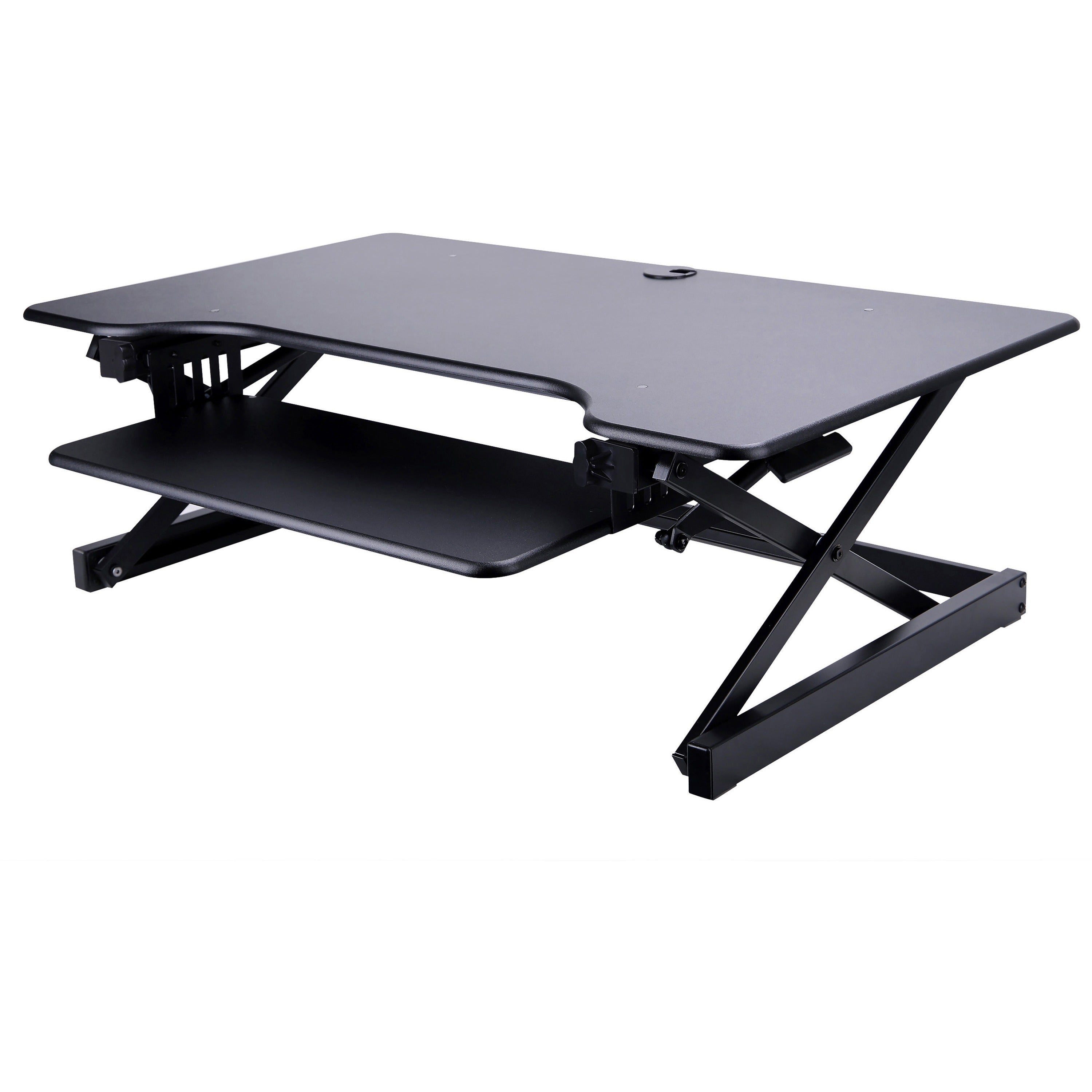 lorell-deluxe-adjustable-desk-riser-20-height-x-38-width-x-24-depth-desktop-black_llr99759 - 1