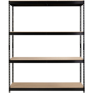 lorell-archival-shelving-80-x-box-4-compartments-84-height-x-69-width-x-33-depth-28%-recycled-black-steel-particleboard-1-each_llr99839 - 2