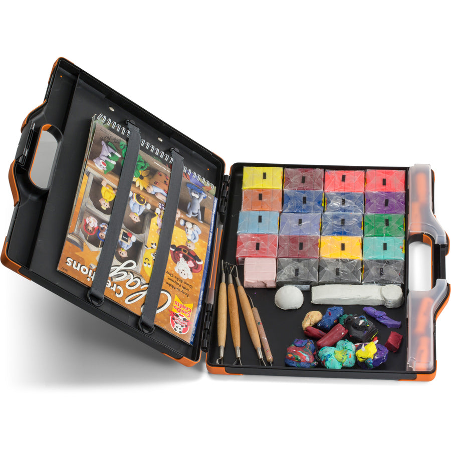 officemate-carry-all-clipboard-storage-box-storage-for-tablet-notebook-8-1-2--8-1-2-x-11--14-black-orange-1-each_oic83326 - 8
