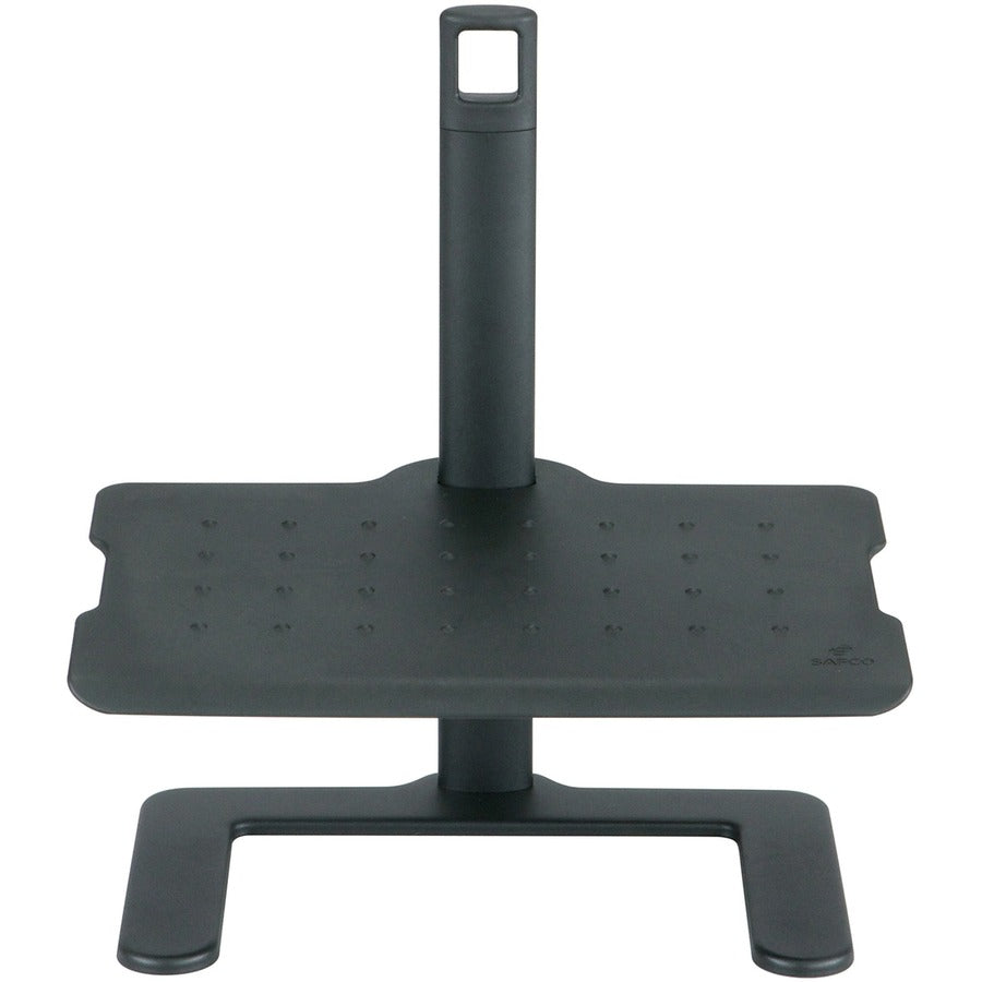 Height-Adjustable Footrest, 20.5w x 14.5d x 3.5 to 21.5h, Black
