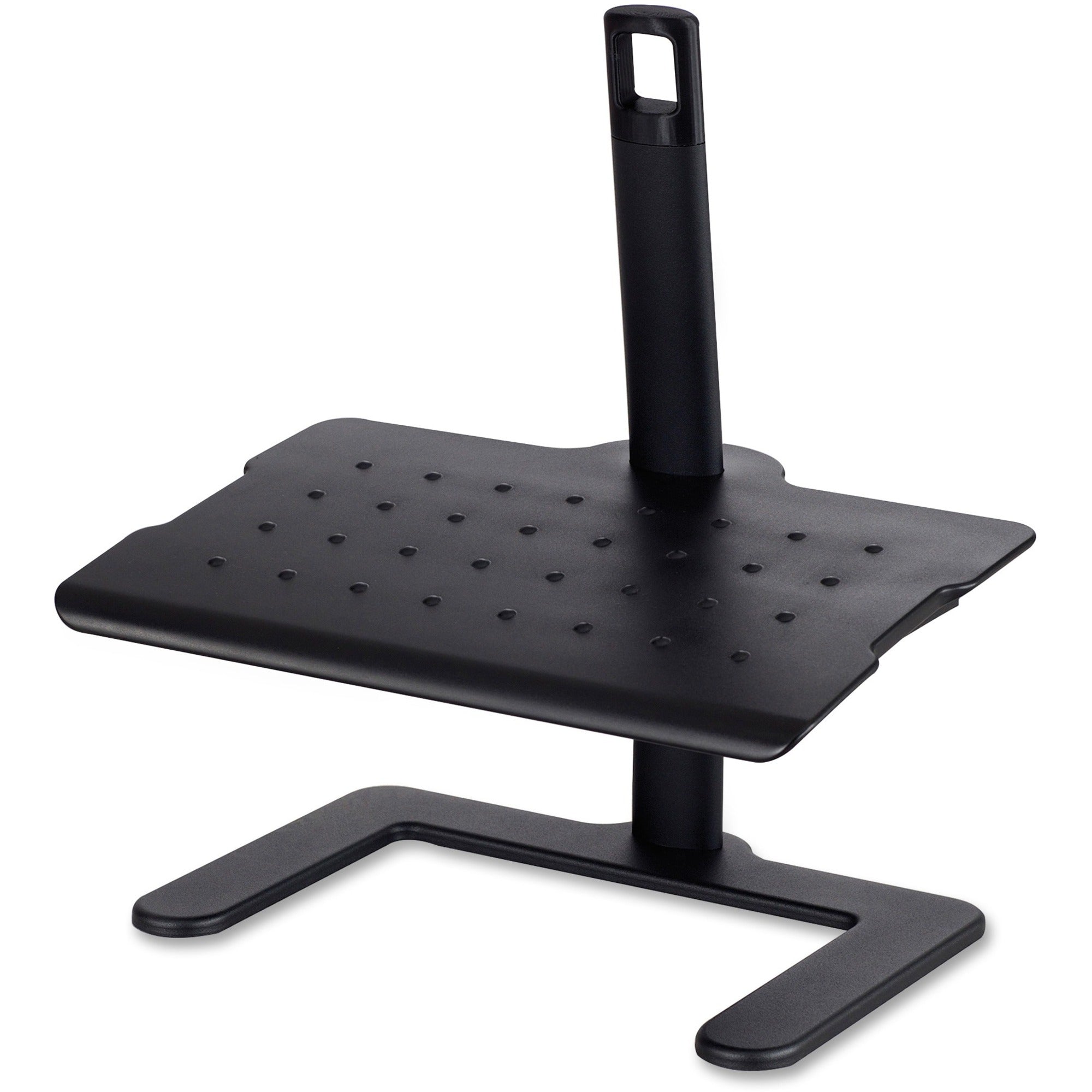 Height-Adjustable Footrest, 20.5w x 14.5d x 3.5 to 21.5h, Black