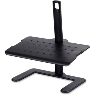 Height-Adjustable Footrest, 20.5w x 14.5d x 3.5 to 21.5h, Black