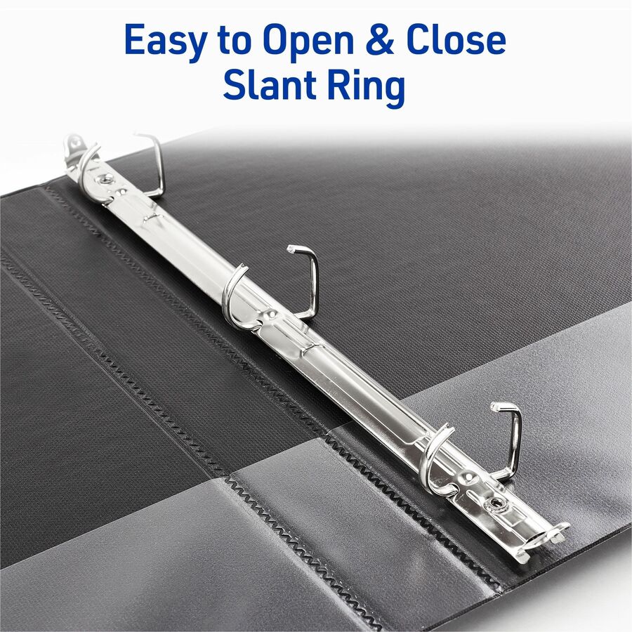 Durable View Binder with DuraHinge and Slant Rings, 3 Rings, 1" Capacity, 11 x 8.5, Coral