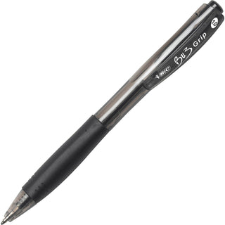 BU3 Ballpoint Pen, Retractable, Medium 1 mm, Black Ink, Smoke/Black Barrel, 36/Pack
