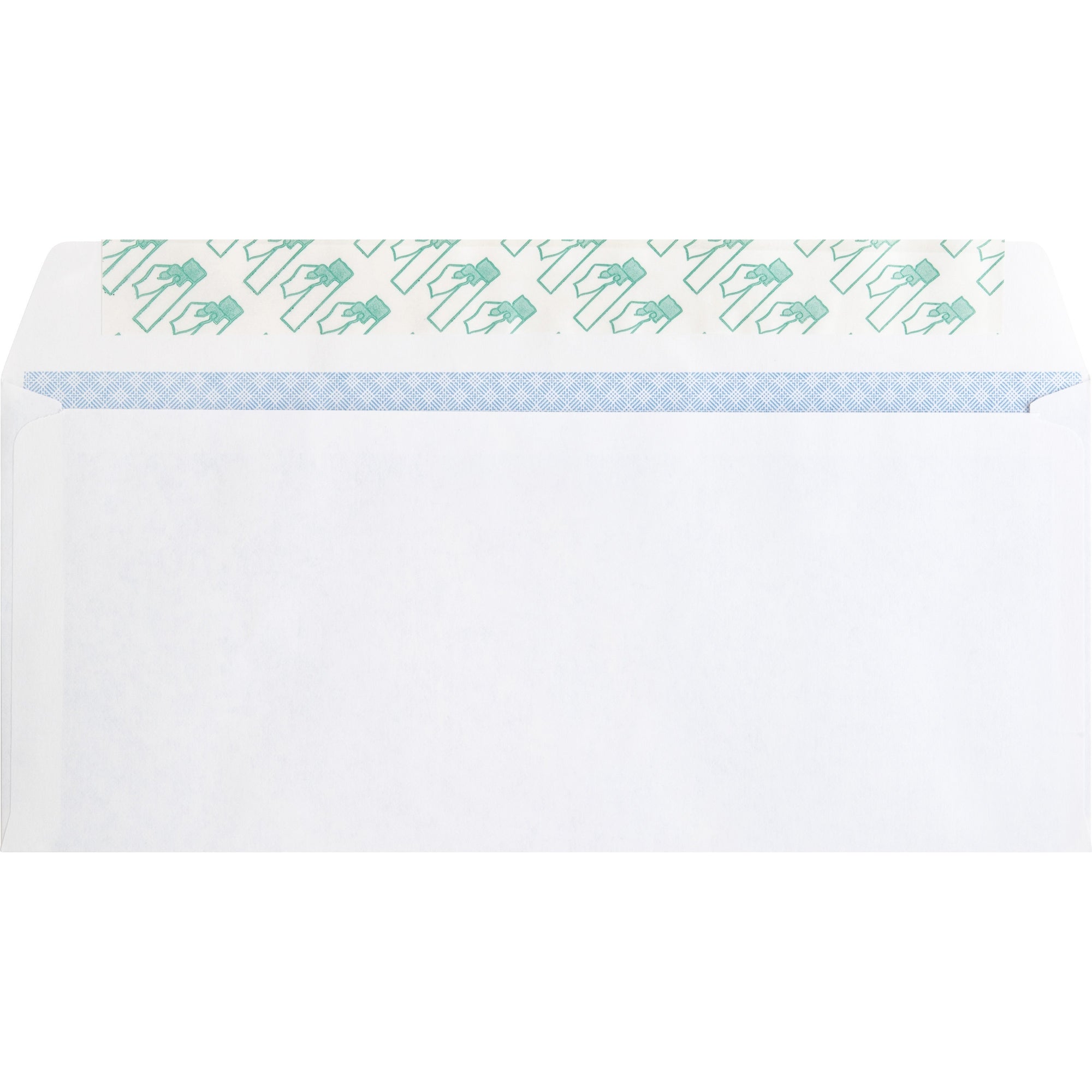 business-source-no-10-peel-to-seal-security-envelopes-business-#10-4-1-8-width-x-9-1-2-length-24-lb-peel-&-seal-wove-100-box-white_bsn99714 - 3