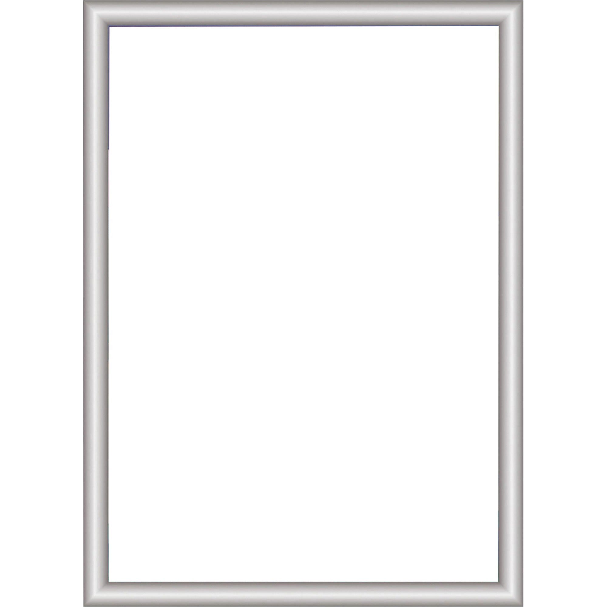 deflecto-wall-mount-display-frame-975-x-1225-frame-size-holds-850-x-11-insert-rectangle-vertical-horizontal-satin-front-loading-anti-glare-dust-resistant-debris-resistant-1-each-aluminum-clear-silver_def690001 - 2