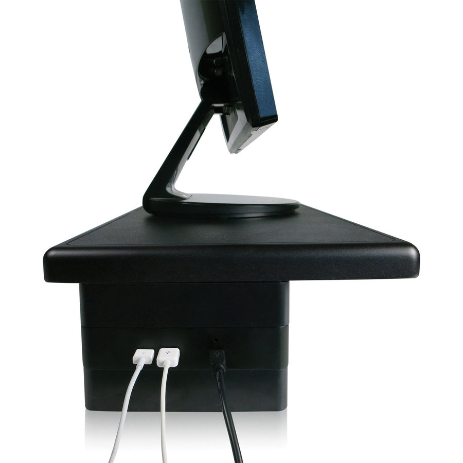 dac-stax-ergonomic-height-adjustable-monitor-stand-with-2-usb-ports-66-lb-load-capacity-48-height-x-13-width-x-105-depth-black_dta02159 - 3