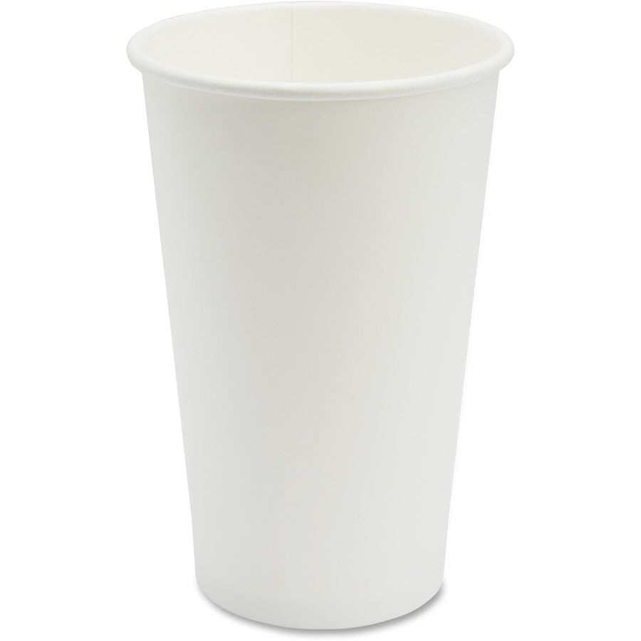 genuine-joe-16-oz-disposable-hot-cups-50-pack-20-carton-white-polyurethane-coffee-hot-drink-picnic-company-tea-hot-chocolate-beverage_gjo19050ct - 4