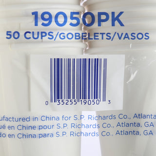 Genuine Joe 16 oz Disposable Hot Cups - 50 / Pack - 20 / Carton - White - Polyurethane - Coffee, Hot Drink, Picnic, Company, Tea, Hot Chocolate, Beverage