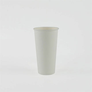 Genuine Joe 20 oz Disposable Hot Cups - 50 / Pack - 20 / Carton - White - Polyurethane - Coffee, Hot Drink, Picnic, Company, Tea, Hot Chocolate, Beverage