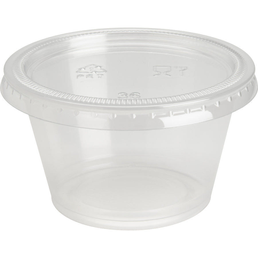 genuine-joe-portion-cup-lid-50-carton-50-per-bag-transparent-clear_gjo19065 - 4