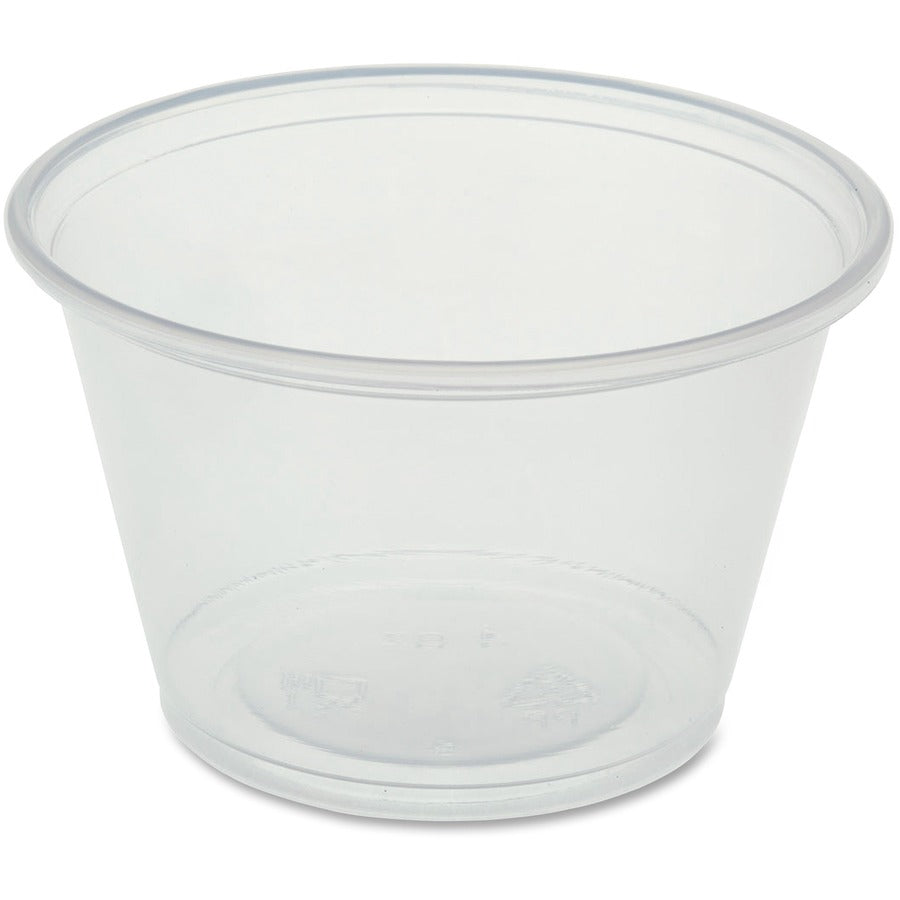 genuine-joe-4-oz-portion-cups-50-bag-50-carton-clear-polystyrene-beverage-sauce_gjo19067 - 5