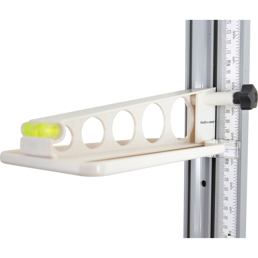 health-o-meter-wall-mounted-height-rod-555-length-5-width-1-16-graduations-imperial-metric-measuring-system-1-each_hhm205hr - 2
