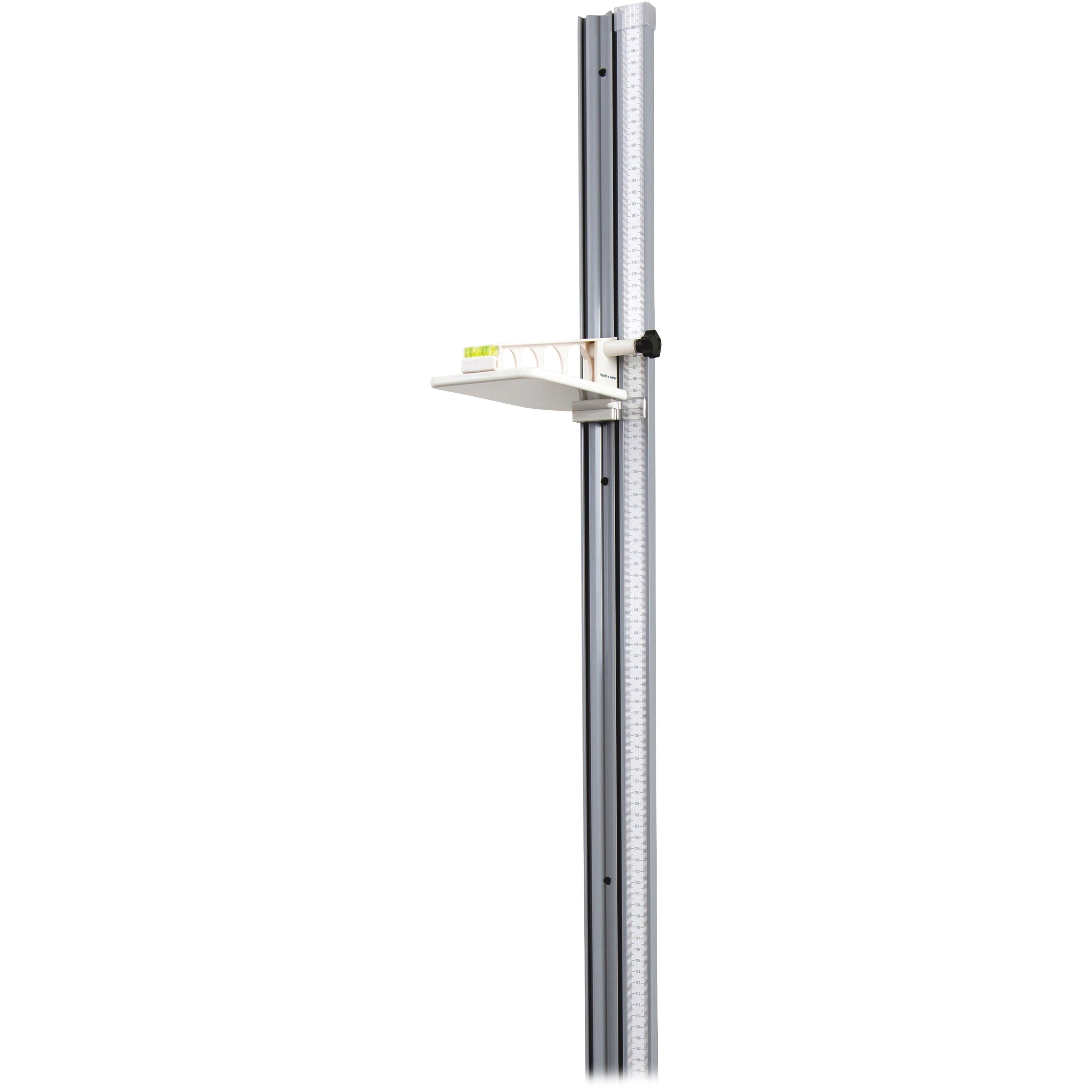 health-o-meter-wall-mounted-height-rod-555-length-5-width-1-16-graduations-imperial-metric-measuring-system-1-each_hhm205hr - 1