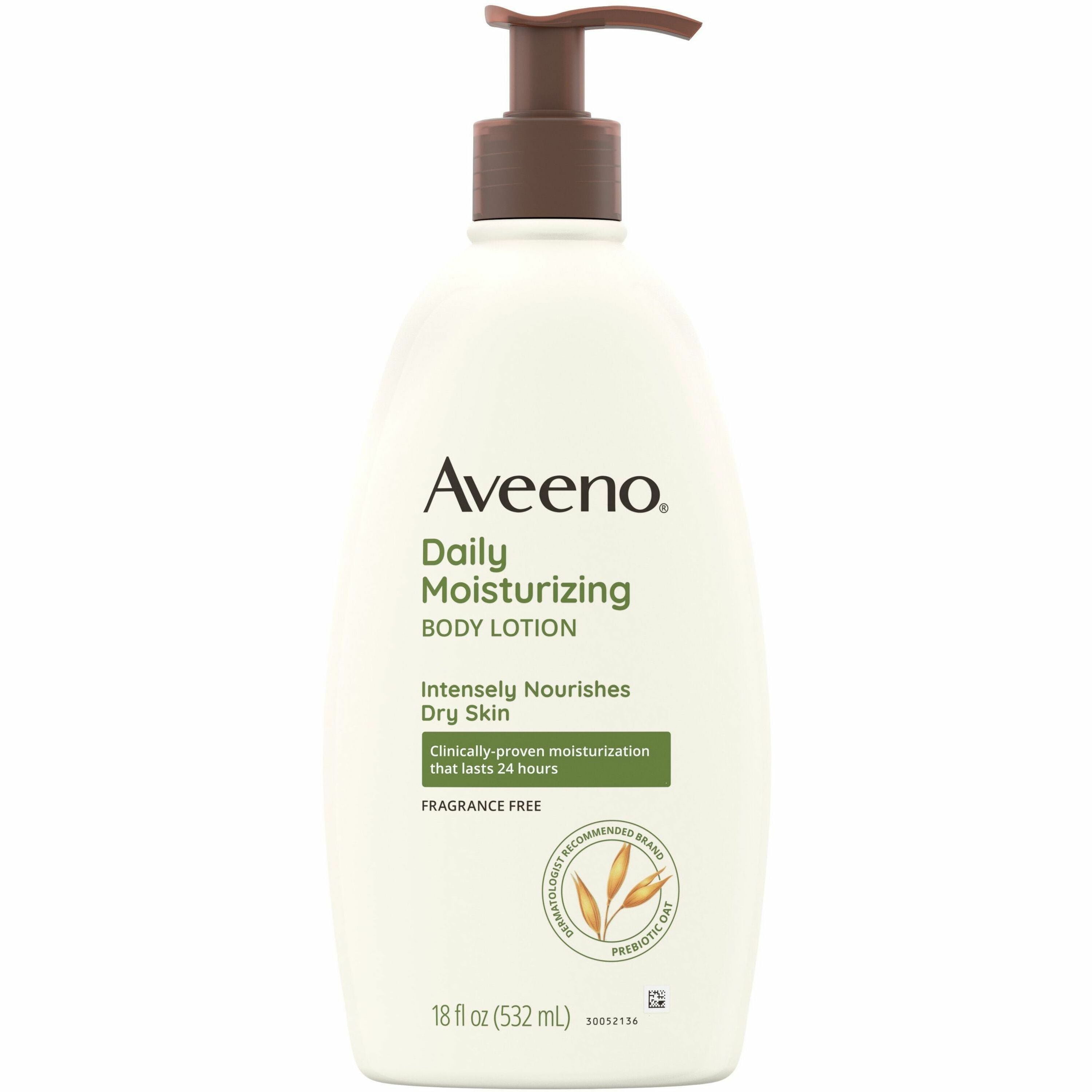 aveeno-daily-moisturizing-body-lotion-lotion-18-fl-oz-for-dry-skin-applicable-on-body-moisturising-fragrance-free-non-greasy-non-comedogenic-soothing-oat-rich-emollients-nourishes-dry-skin-gentle-1-each_joj003844 - 1