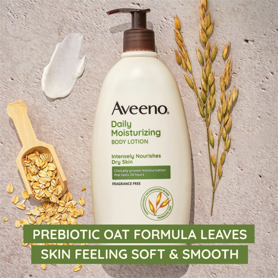 aveeno-daily-moisturizing-body-lotion-lotion-18-fl-oz-for-dry-skin-applicable-on-body-moisturising-fragrance-free-non-greasy-non-comedogenic-soothing-oat-rich-emollients-nourishes-dry-skin-gentle-1-each_joj003844 - 8