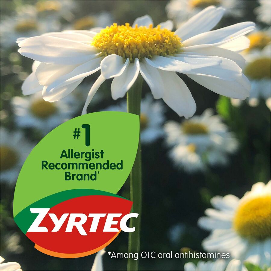 Zyrtec Allergy Tablets - For Runny Nose, Sneezing, Itchy Throat - 30 / Box