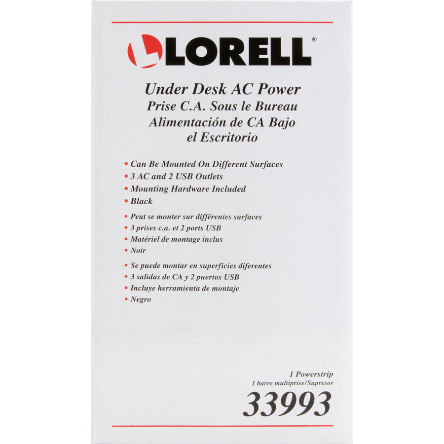 lorell-under-desk-ac-power-center-with-usb-charger-3-x-ac-power-2-x-usb-black_llr33993 - 7