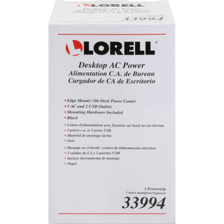 lorell-desktop-ac-power-center-with-usb-charger-3-x-ac-power-2-x-usb-desk-mountable-black_llr33994 - 2