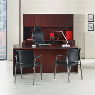 lorell-chateau-series-bowfront-desk-36-x-72295--15-top-reeded-edge_llr34348 - 5